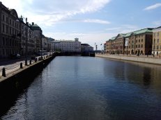 Göteborg auf der Tyska Bron